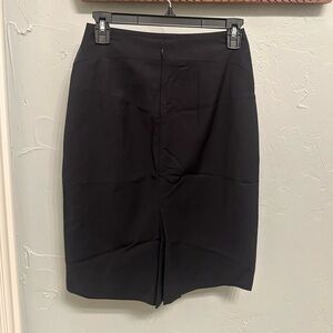 Ann Taylor Elegant Navy Pencil Skirt (matching jacket in separate post)
